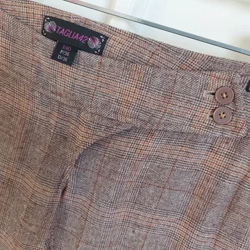Vintage Y2K Italijanske Karirane pantalone ( S )