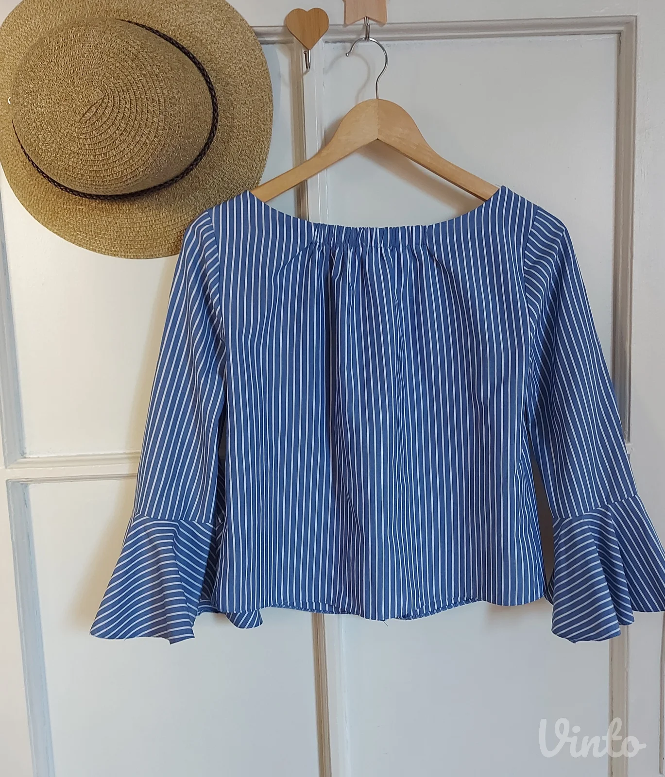 Primark ZVONASTI RUKAVI prugasta bluza