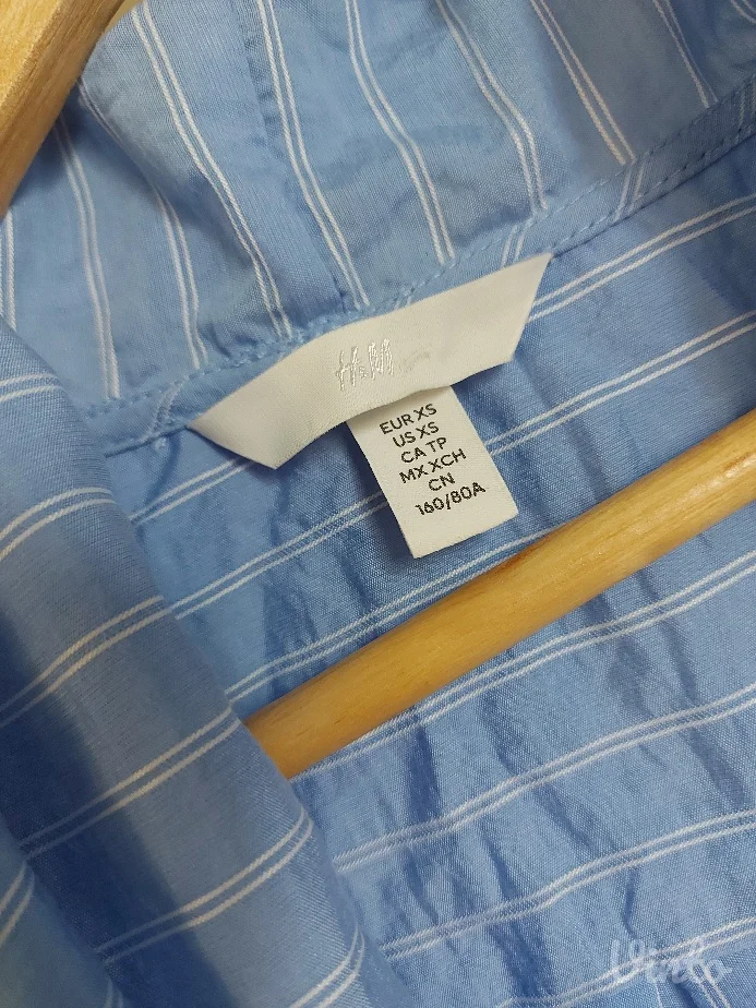 H&M Košulja sa šal kragnom/mašnom