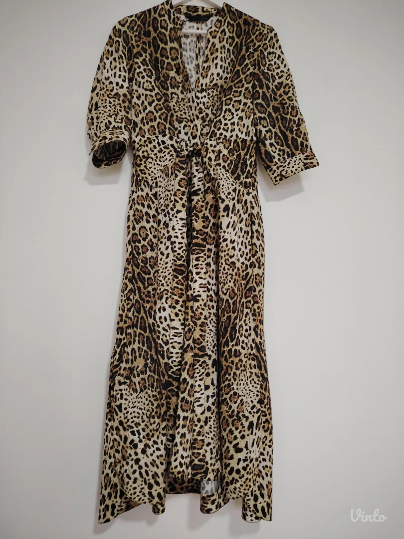 Zara animal print haljina