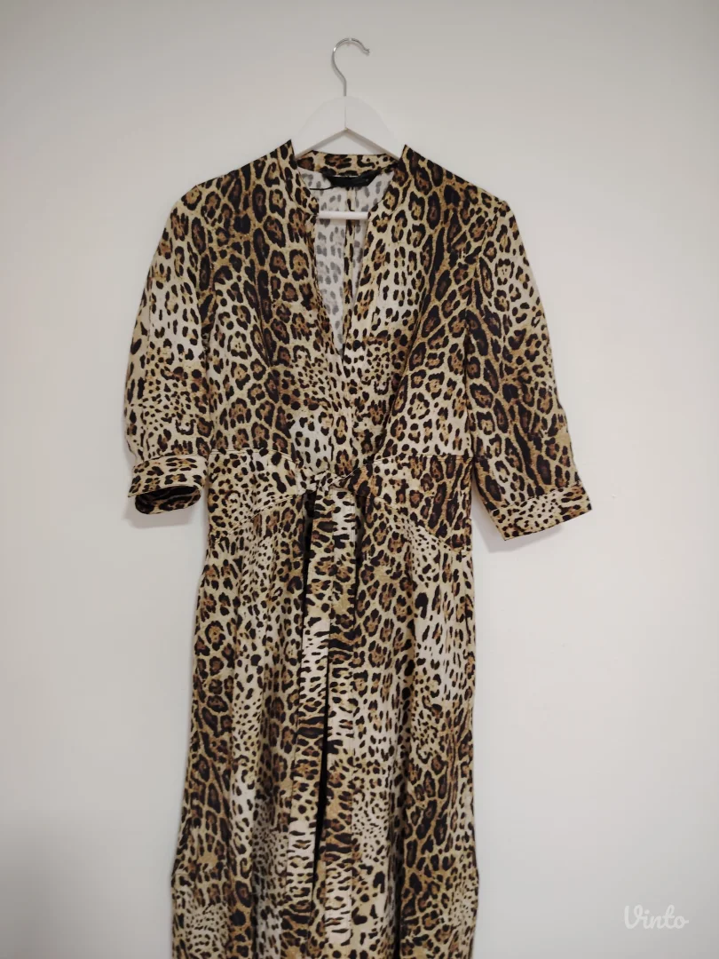 Zara animal print haljina