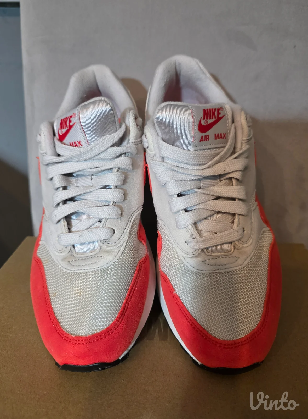 Original Nike Air Max 1 Habanero Red