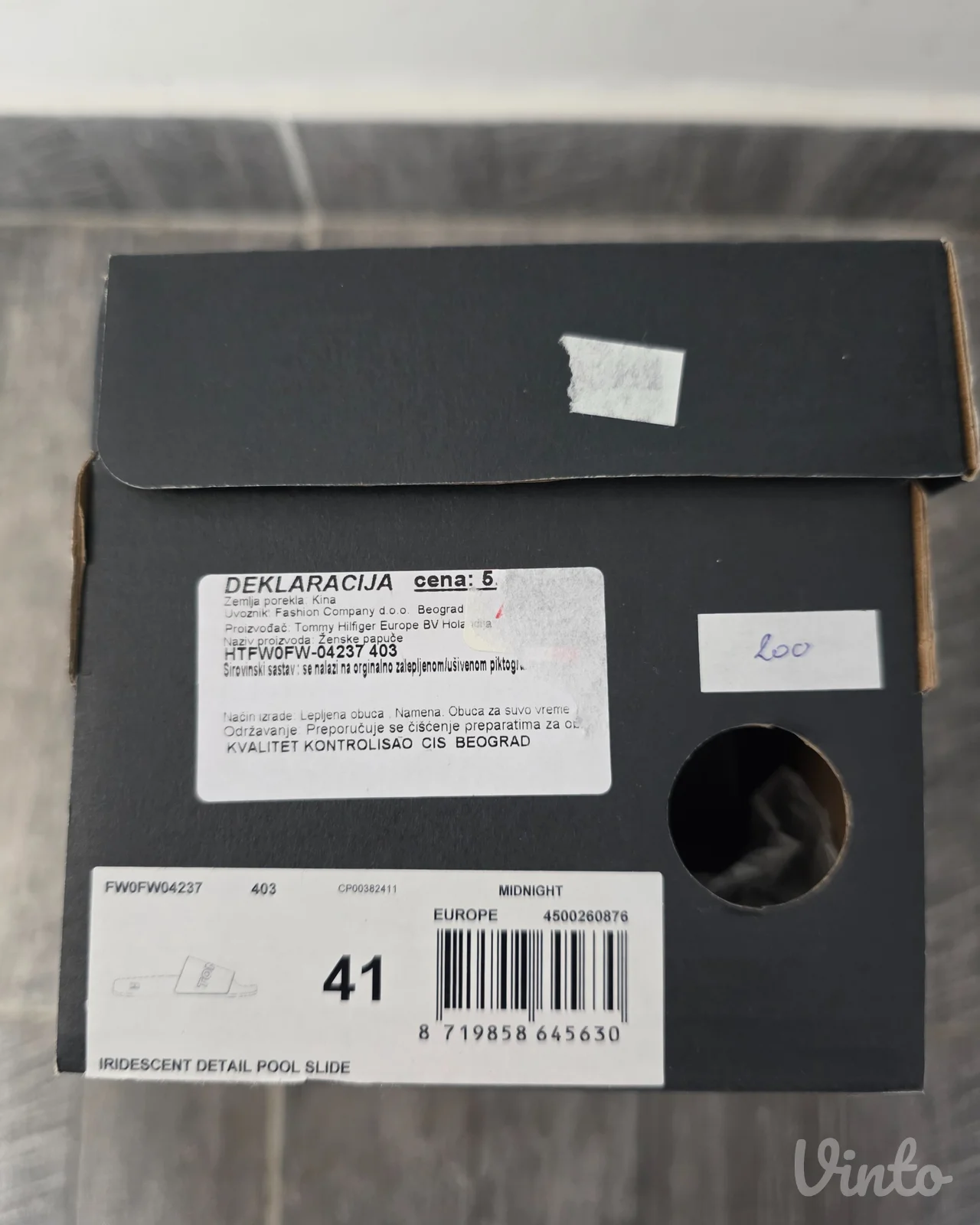 Original Tommy Hilfiger papuce