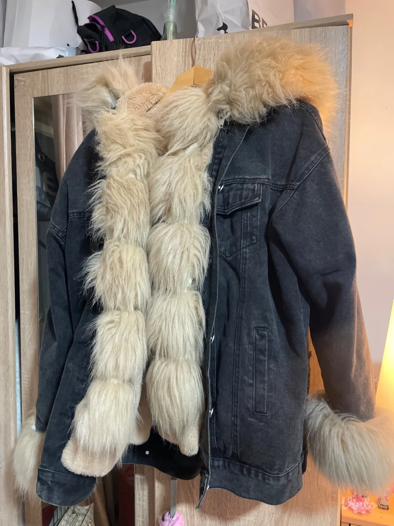 Teksas zimska jakna sa krznom