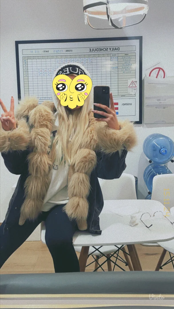 Teksas zimska jakna sa krznom