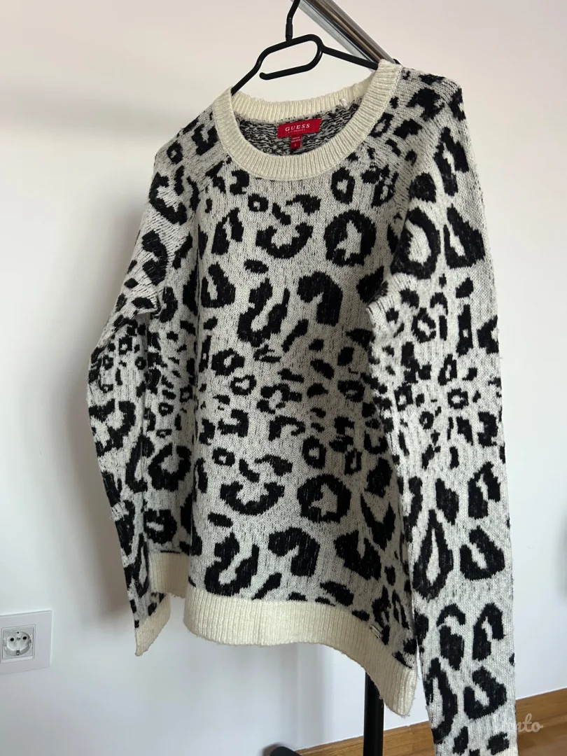 Guess leopard print džemper