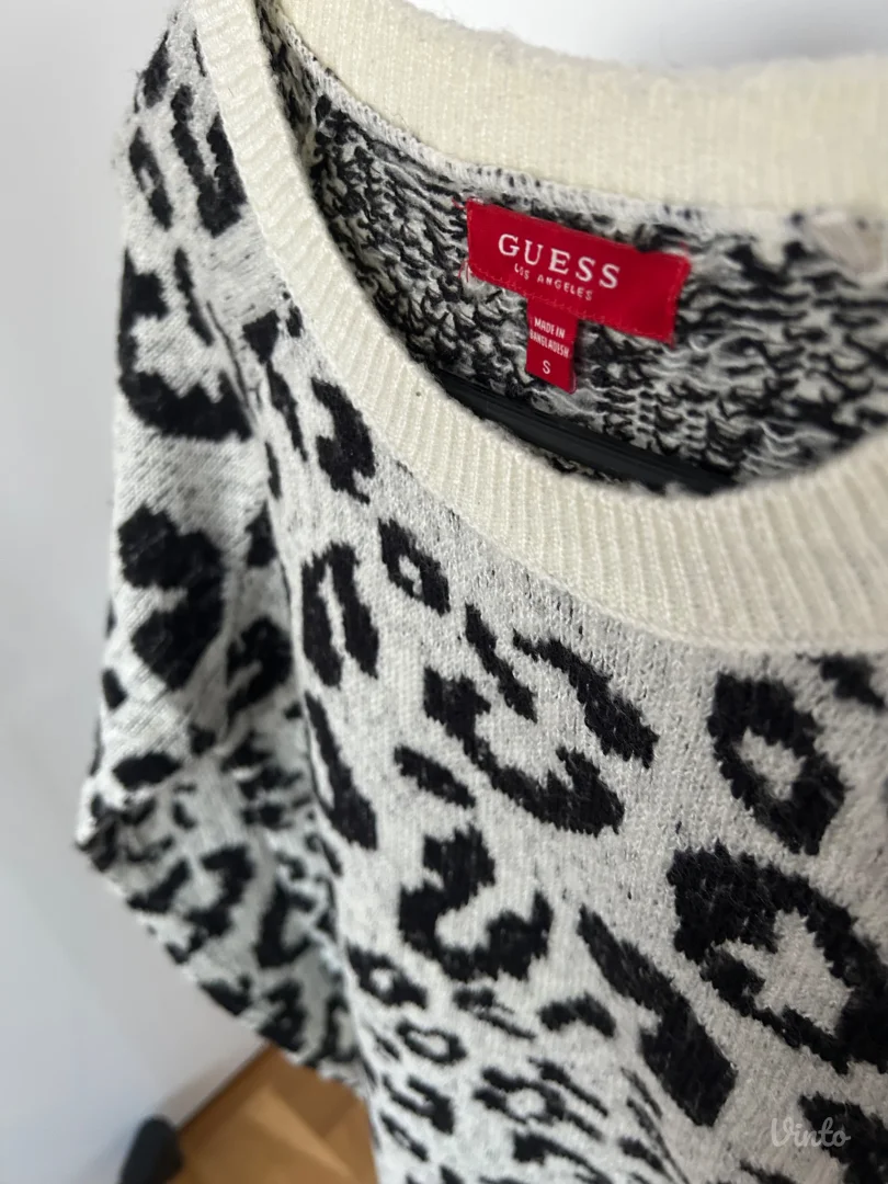 Guess leopard print džemper