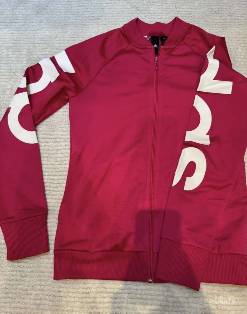 Adidas, pink jaknica-duks