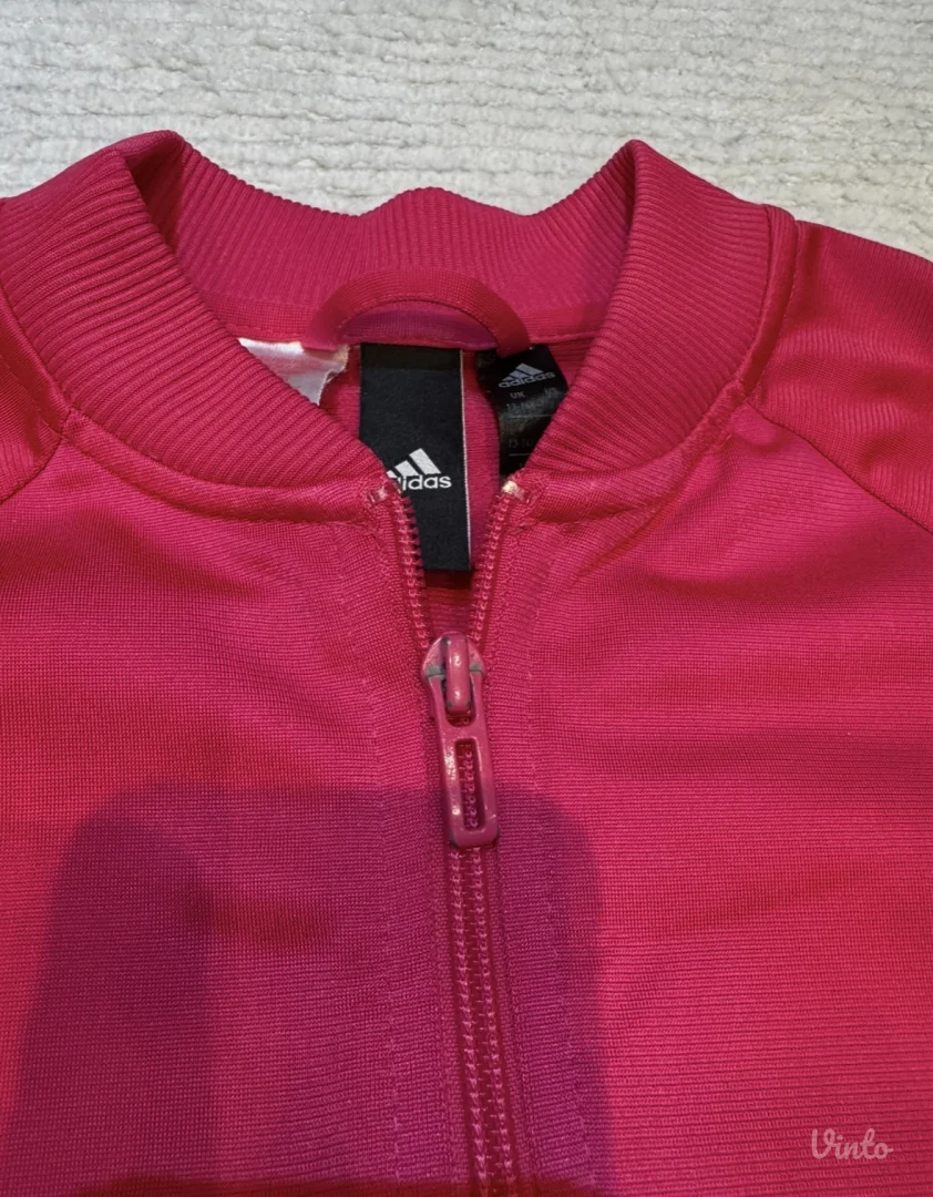 Adidas, pink jaknica-duks