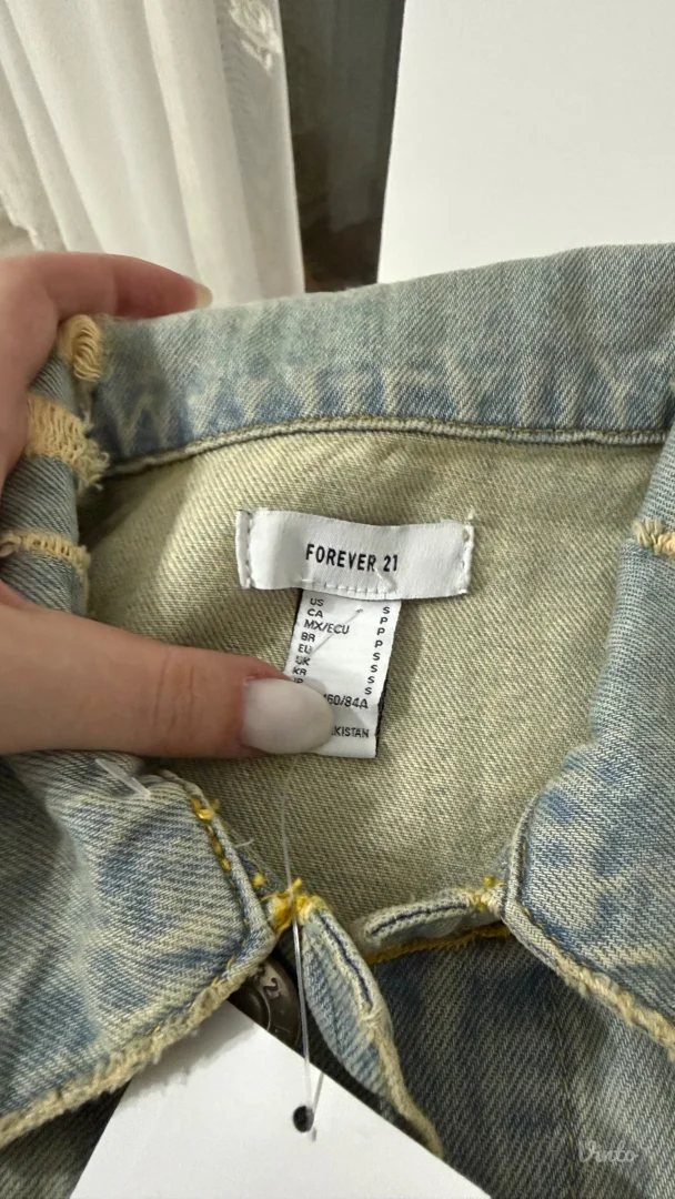 Forever 21 nova teksas jakna