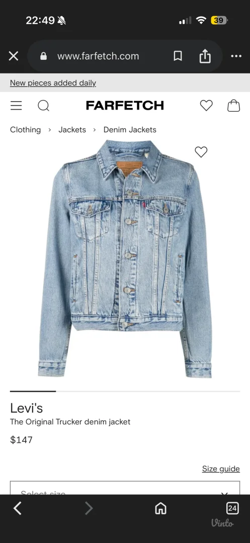 Levi’s teksas jakna! Nova