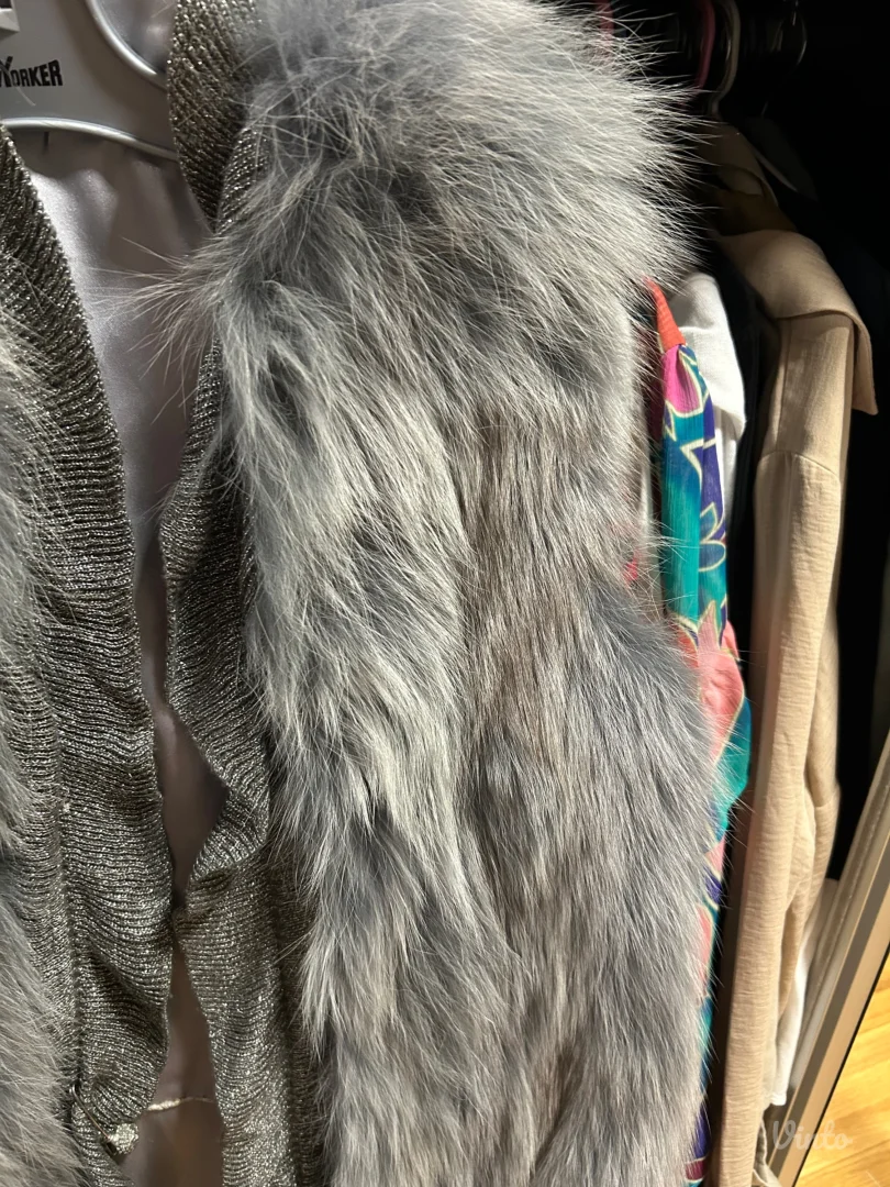 Krzneni prsluk - pravo krzno