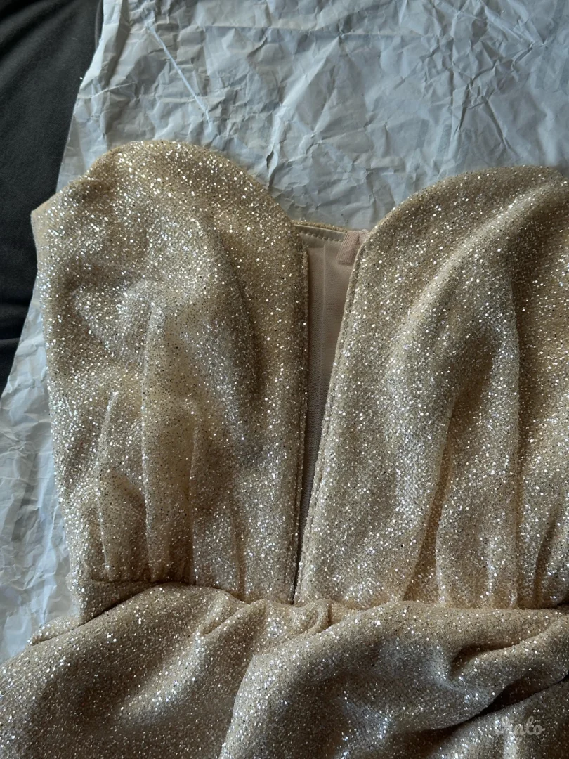 Milica Ivankovic atelier-zlatna haljina