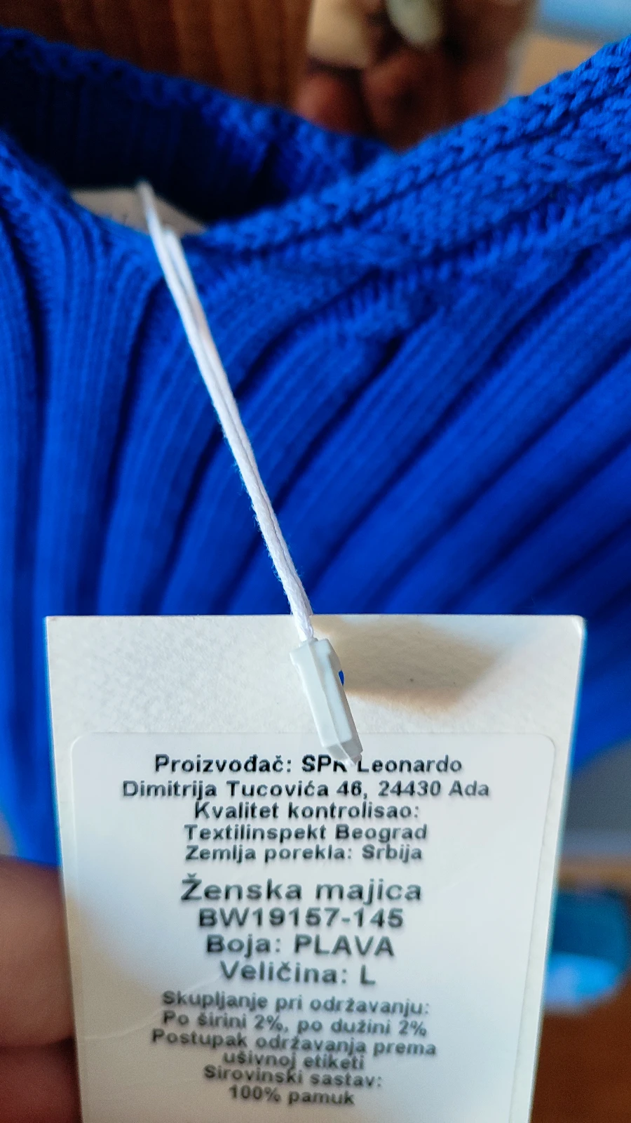 Biliczki končana bluza NOVA