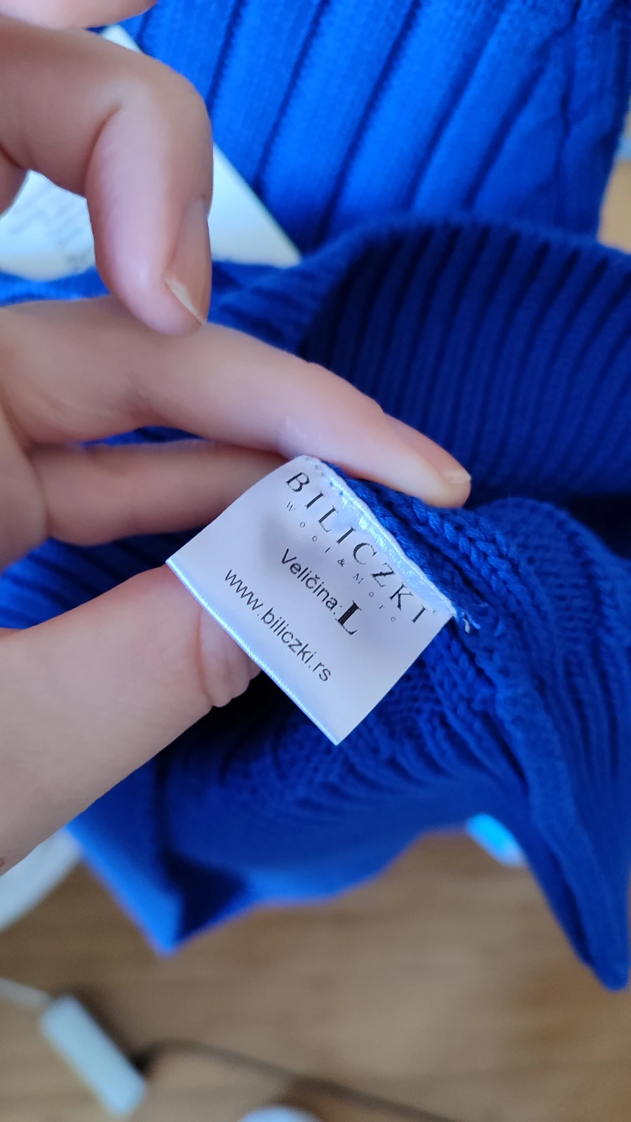 Biliczki končana bluza NOVA