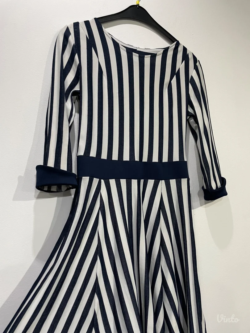 Lepšava mornarska haljina NOVO