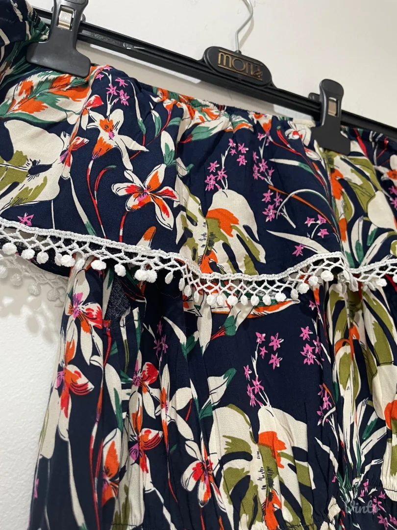 Letnja cvetna haljina