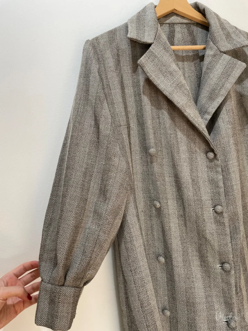 Mantil sa puff rukavima