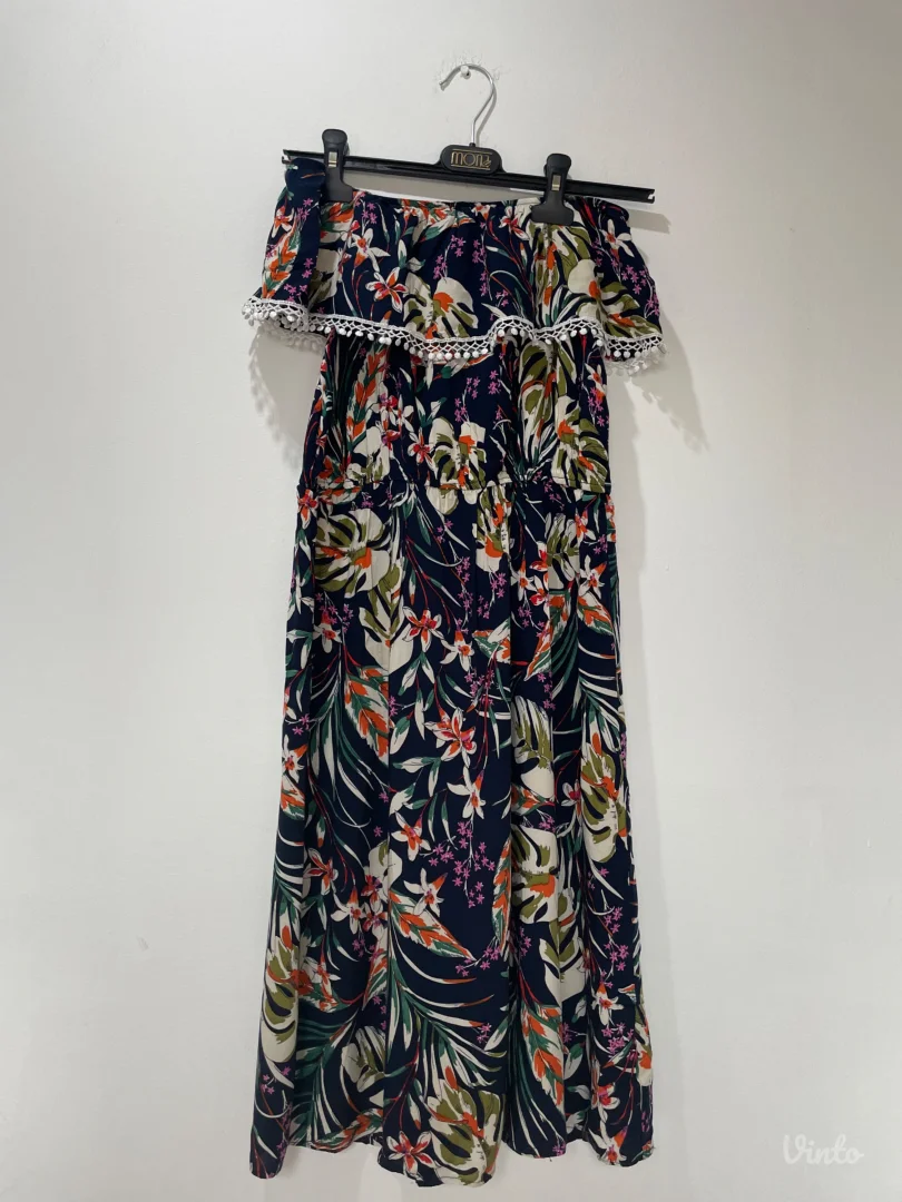 Letnja cvetna haljina