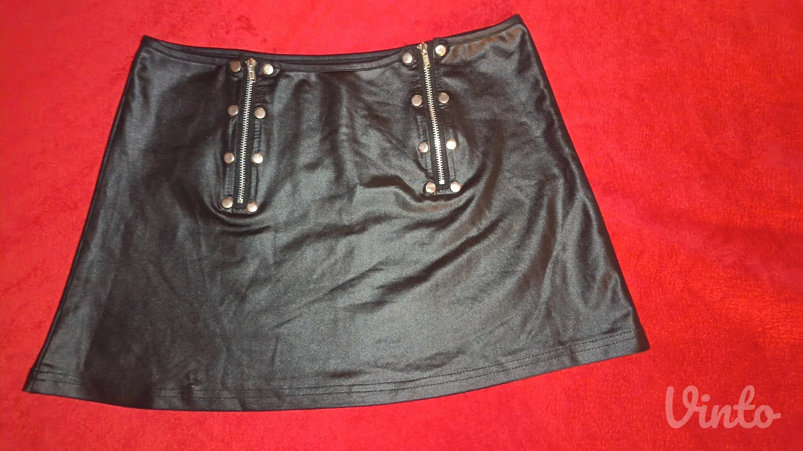 Gothic crna mini suknja