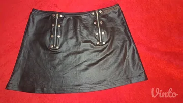 Gothic crna mini suknja
