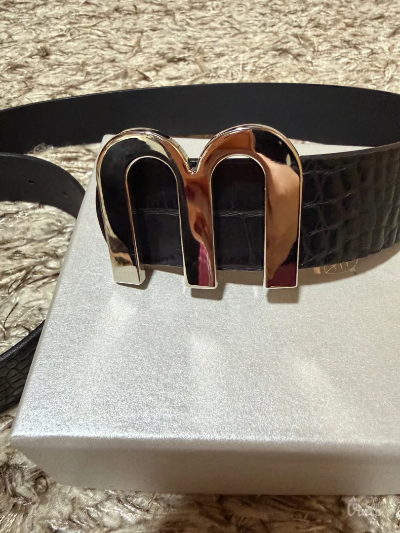 Mona - crni kroko kaiš