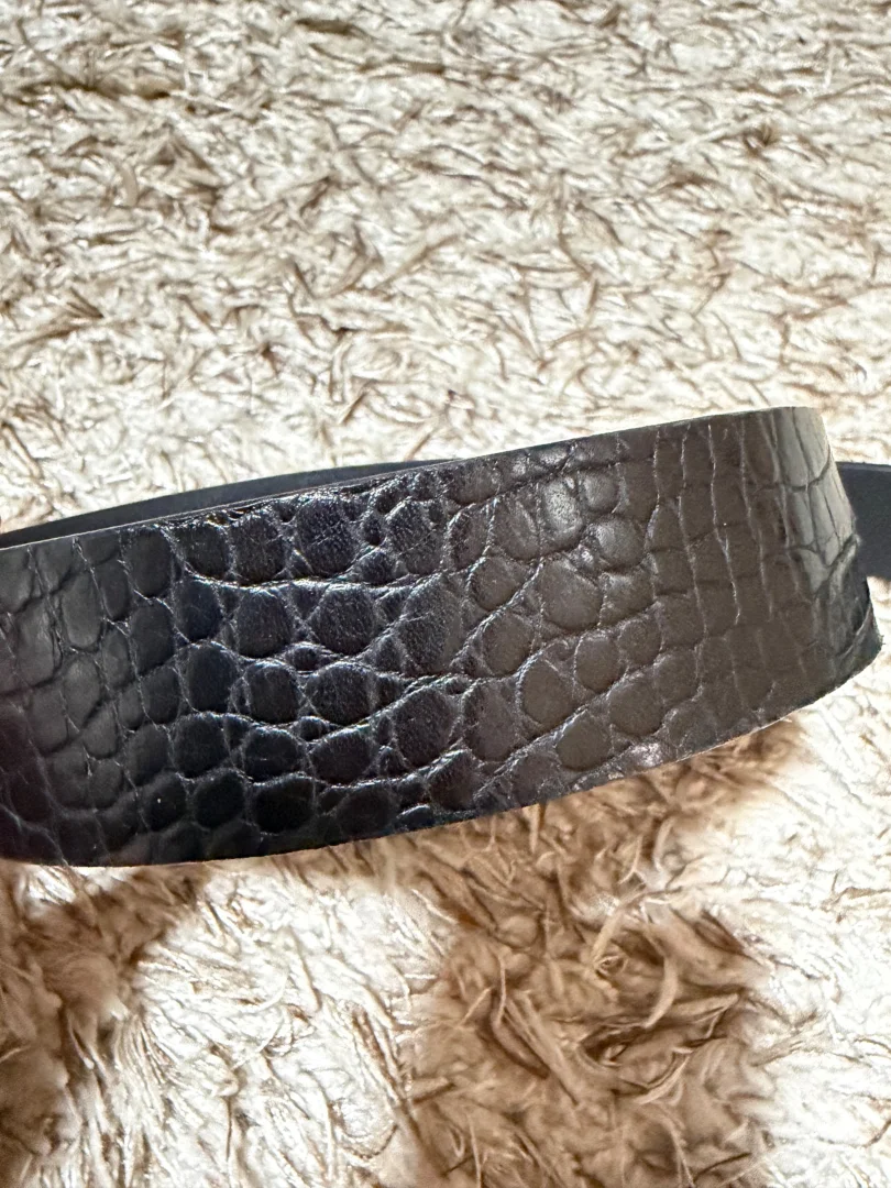 Mona - crni kroko kaiš