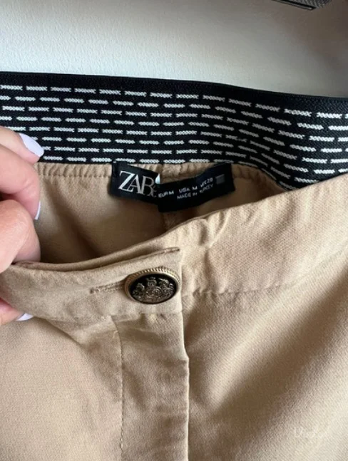Zara - oker pantalone