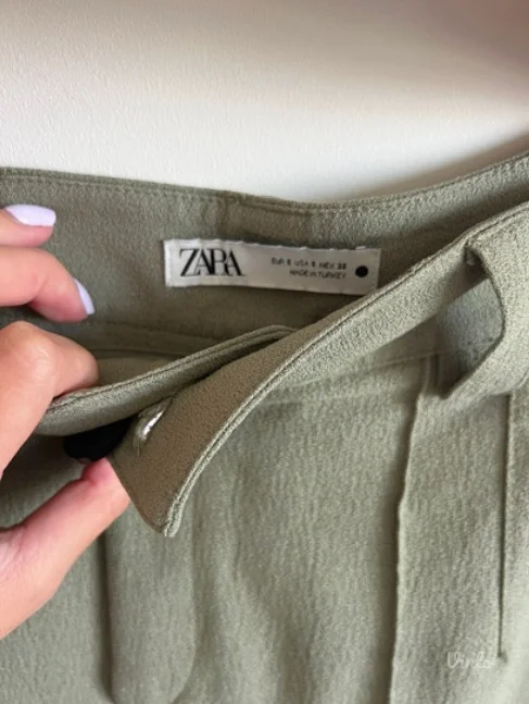 Zara - omiljene maslinastozelene pantalone
