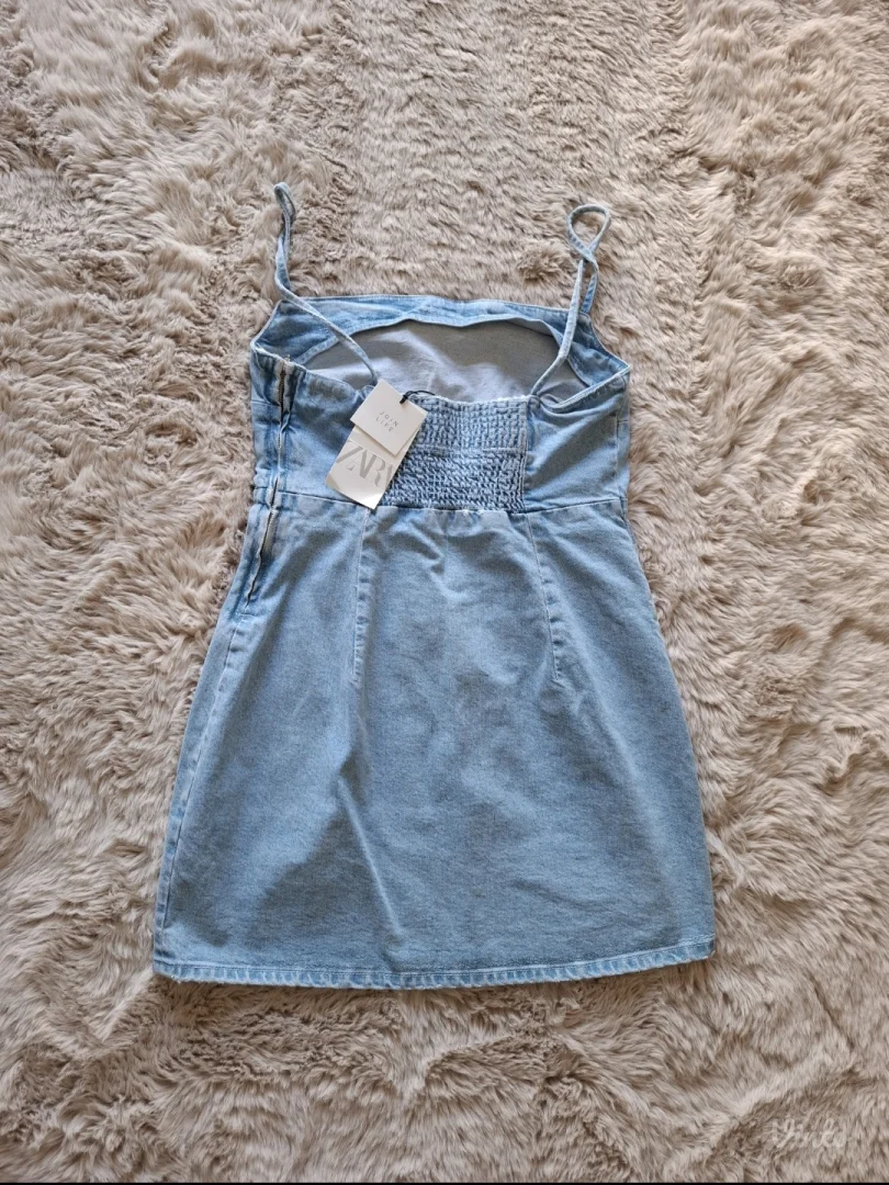 Zara nova teksas haljina