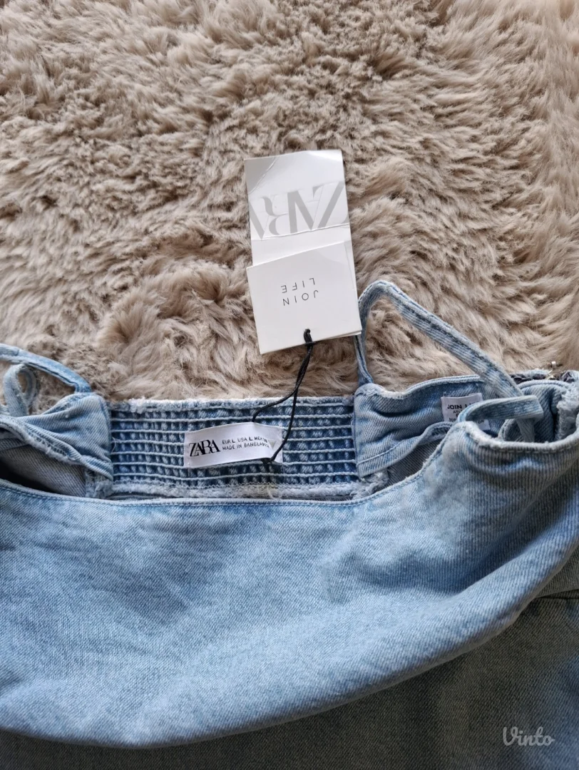 Zara nova teksas haljina