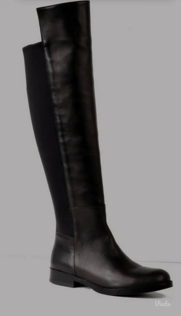 SOLO nove kožne čizme klasik preko kolena