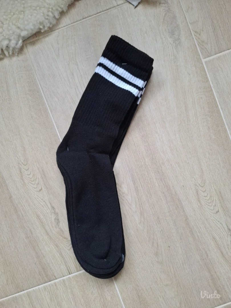 Crne deblje čarape, 3 kom