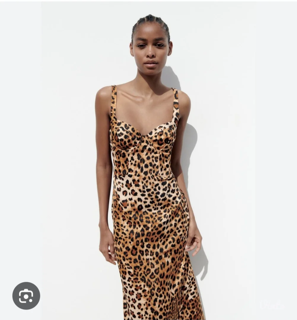 Zara nova leopard-korset haljina