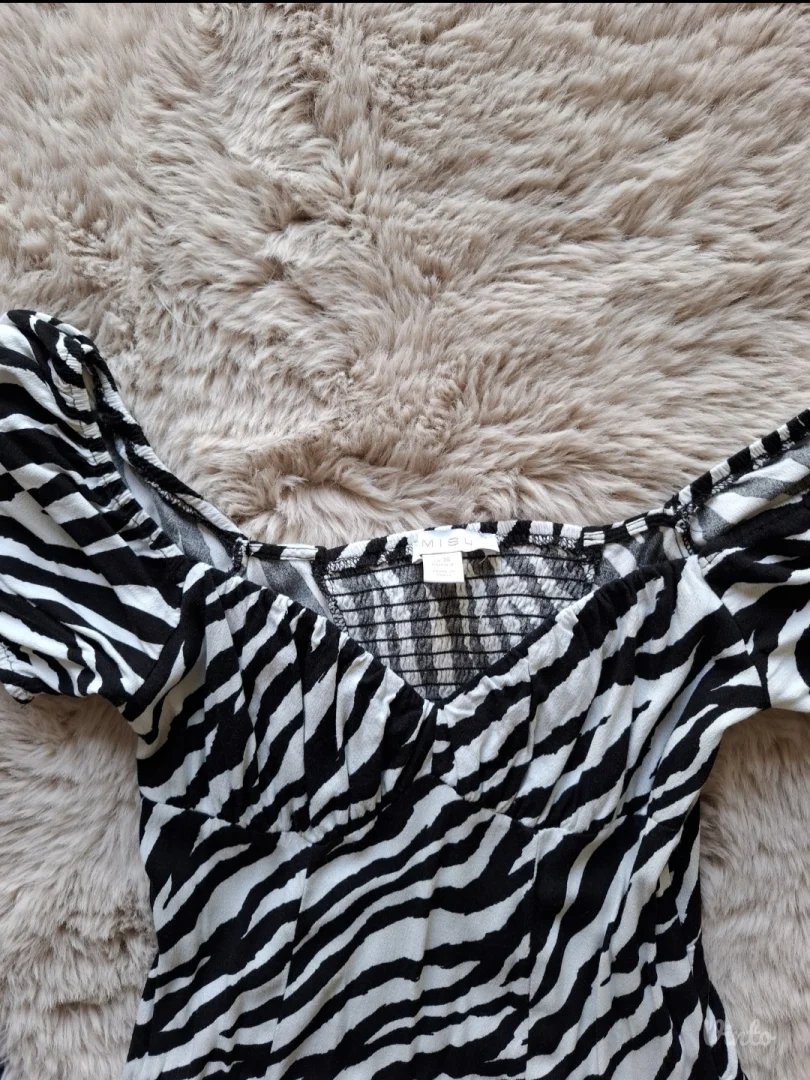 New Yorker midi zebrasta haljina