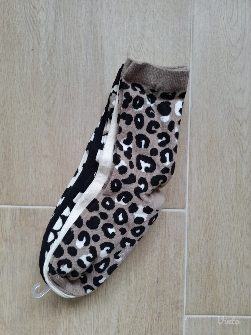 Nove leopard čarape, 5 kom