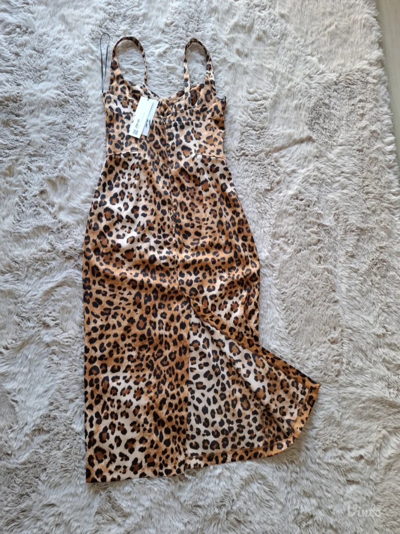 Zara nova leopard-korset haljina