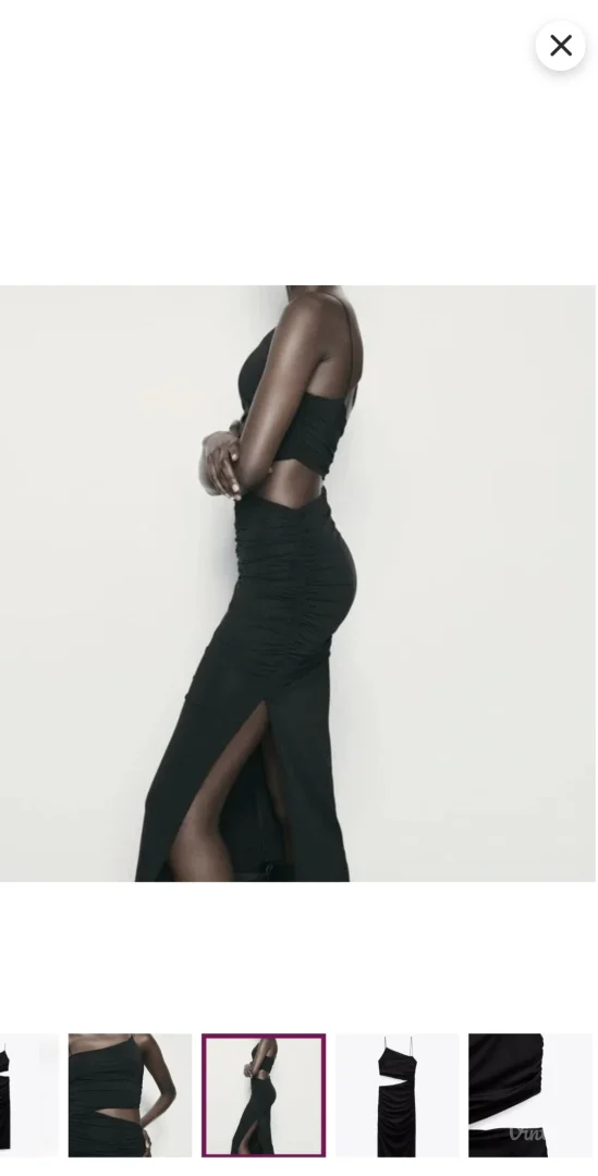 Zara uska midi haljina