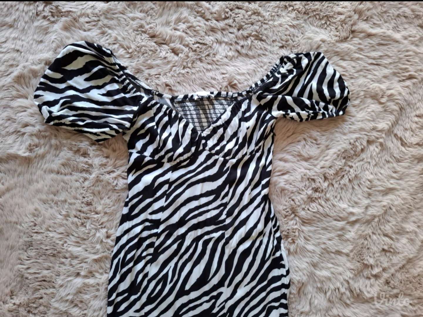 New Yorker midi zebrasta haljina