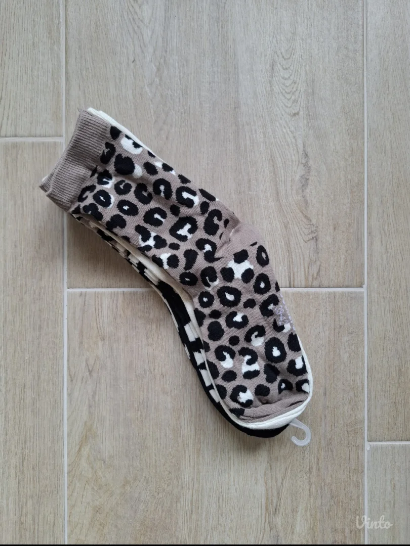 Nove leopard čarape, 5 kom