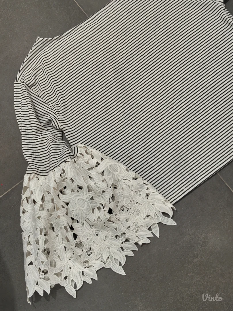 Mango prugasta bluza. S