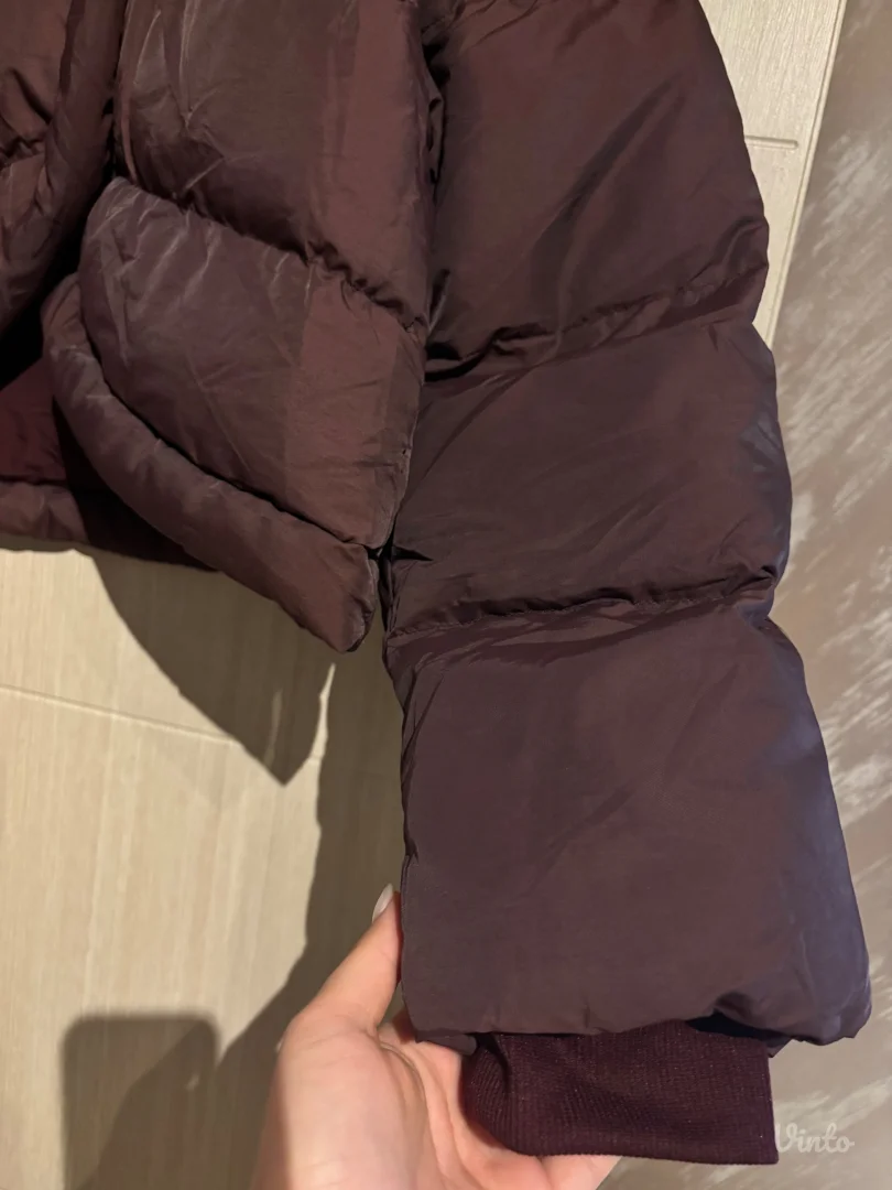 NOVO Bomber burgundi topla jakna L