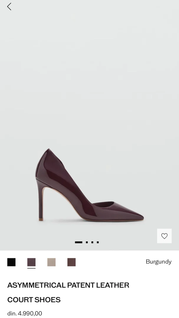 NOVO Mango bordo salonke