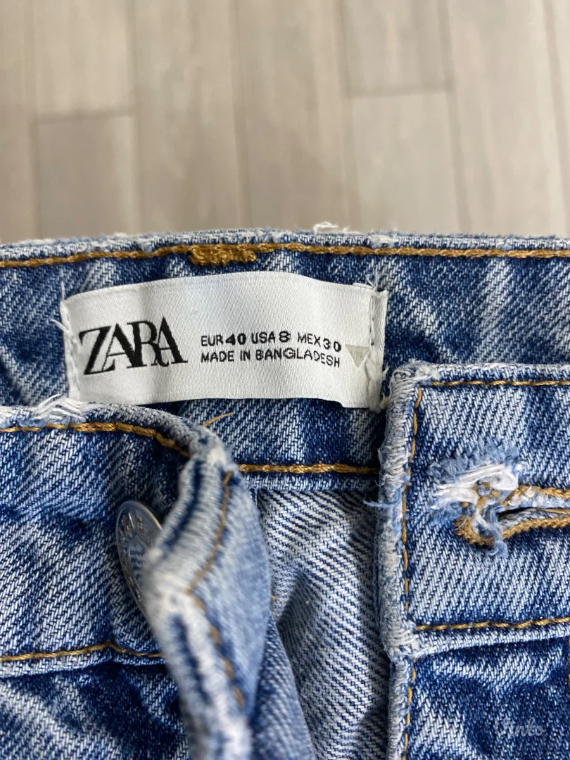 ZARA mom jeans farmerice
