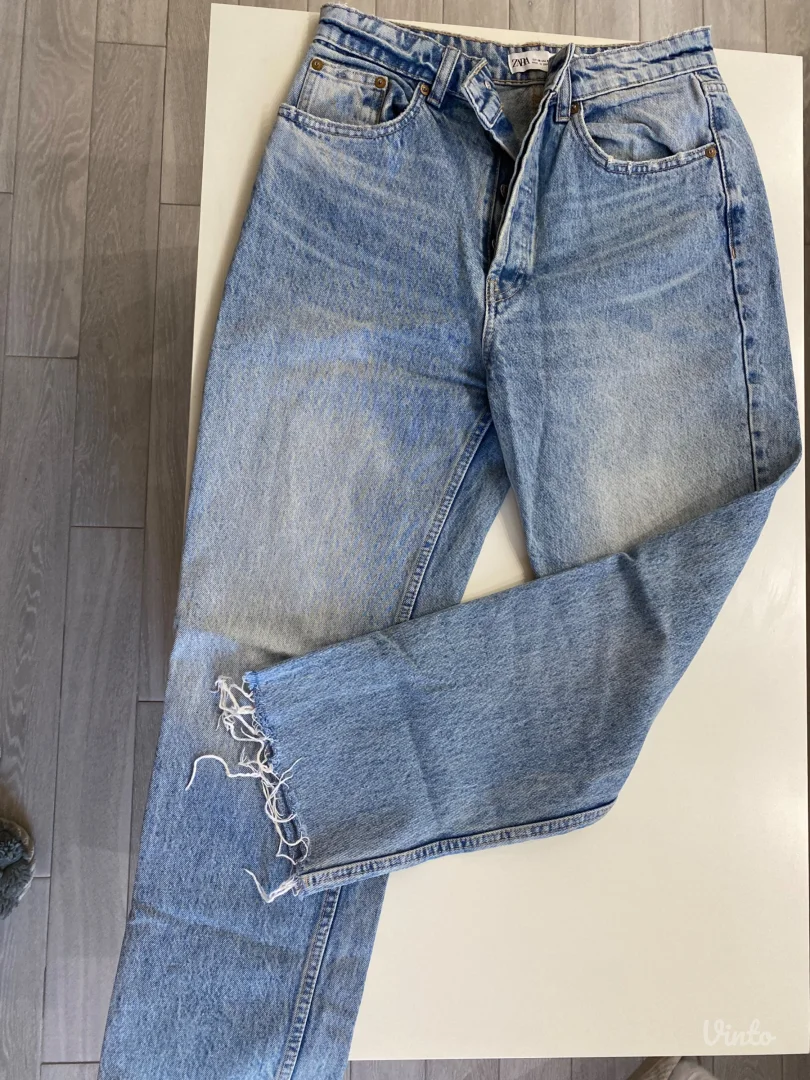 ZARA high waist farmerice