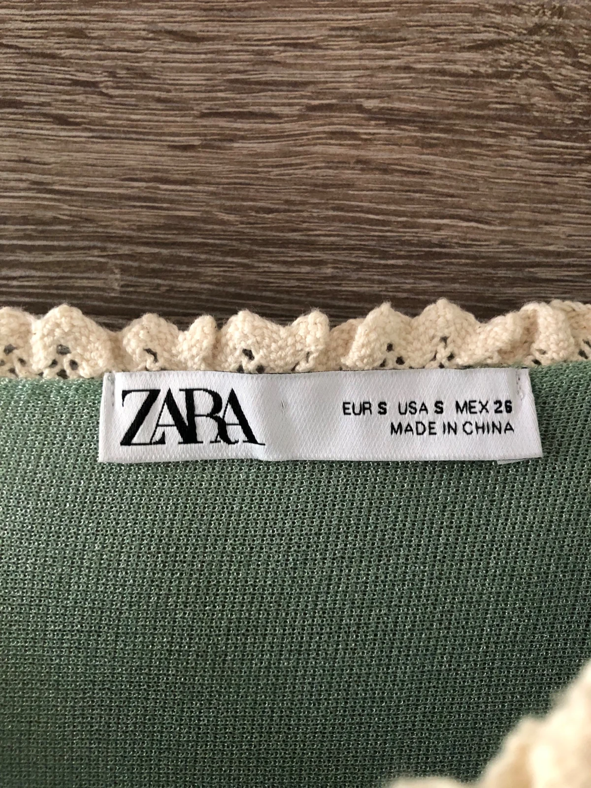 Zara mint haljinica