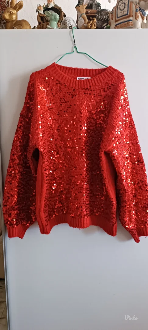 Nov sljokicast dzemper