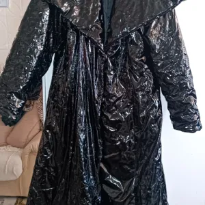 PVC crna FashionNova jakna