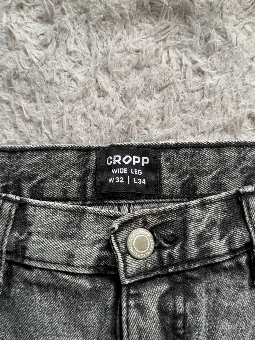 Cropp teksas sive pantalone