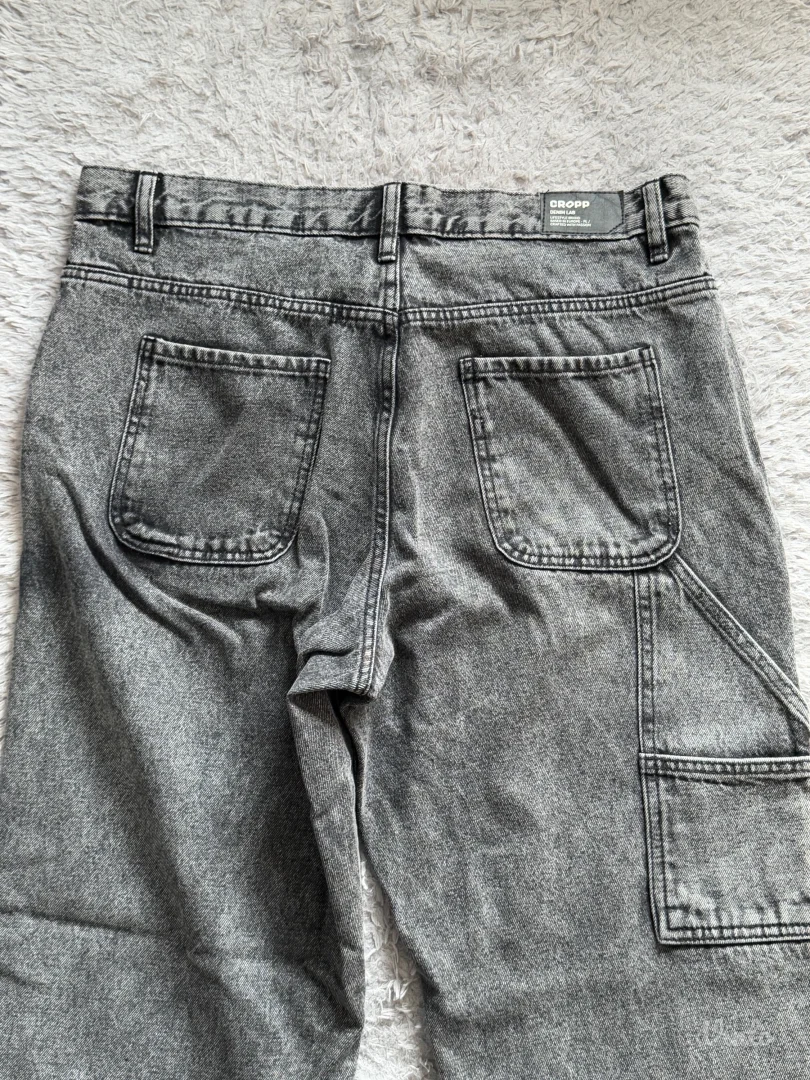 Cropp teksas sive pantalone